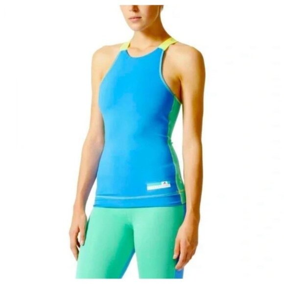 Stella McCartney Adidas V Back Racer Tank Top MEDIUM Climalite STELLASPORT‎